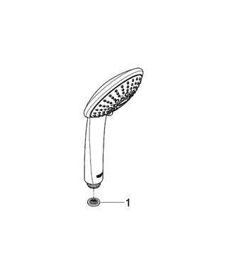 Душевая лейка Grohe Euphoria 27222000 (детальная фотография) index_1
