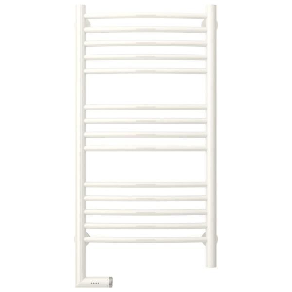 Полотенцесушитель электрический левый, цвет белый перемычка выгнутая Сунержа Богема 2.0 800х400 12-5202-8040 (детальная фотография), по запросу