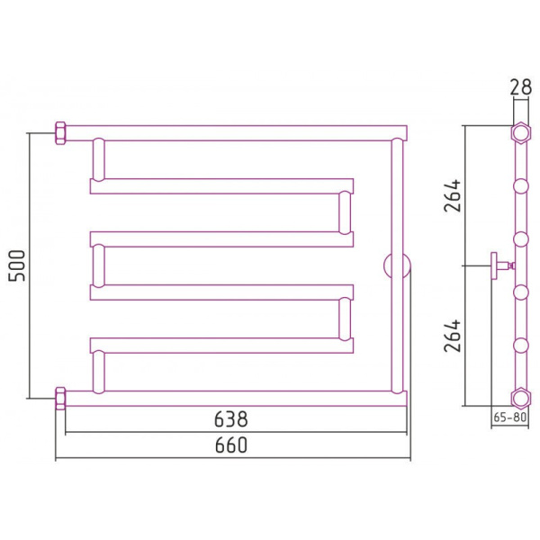 Схема (детальная фотография), черный