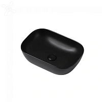 Раковина Abber Rechteck 46 см черная матовая