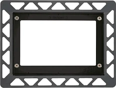 Монтажная рамка Tece TECEloop черная