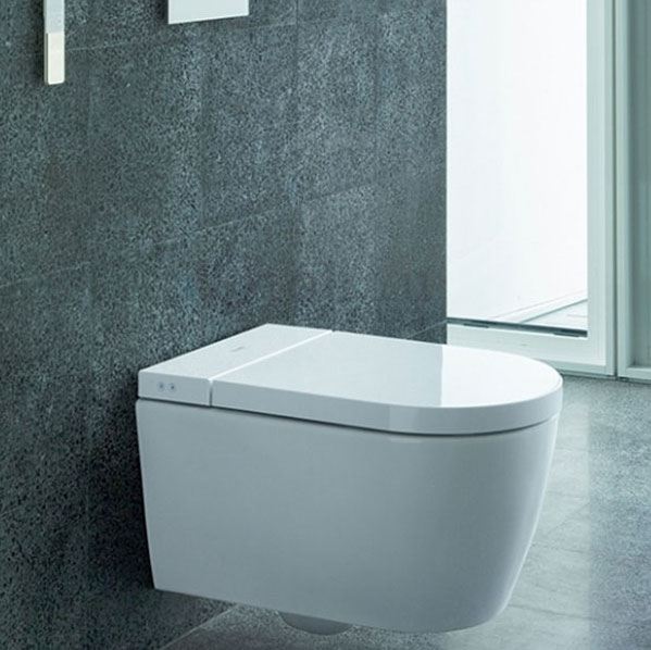 Унитаз подвесной Duravit SensoWash с электронной крышкой 650000012004320 (детальная фотография), подвесные, встраиваемые