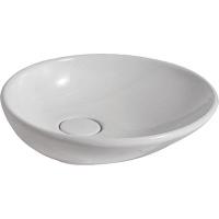 Раковина накладная, цвет белый, Globo Free