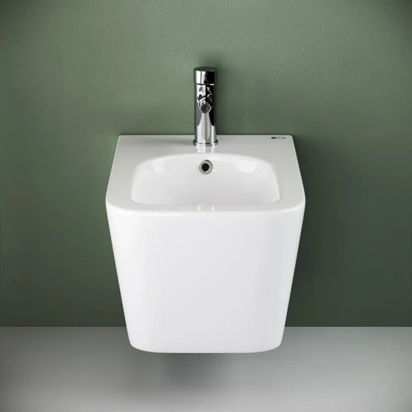 Биде подвесное Ceramica Nova Metric прямоугольное CN3008 (детальная фотография), подвесные