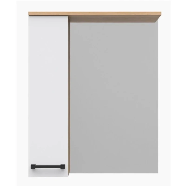 Зеркальный шкаф Misty Крафт П-Кра-02060-011 60 см ЛДСП (детальная фотография)