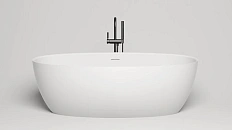 Ванна из искусственного камня Salini Alda Nuova 160x80 см белая глянцевая