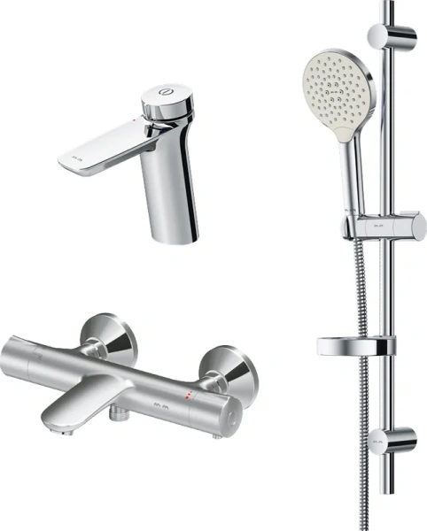 Душевой комплект Am.Pm Inspire 2.0 хром F40950A02 (детальная фотография)