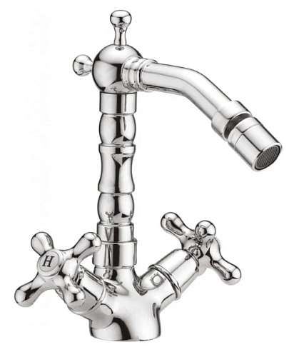 Смеситель для биде Cezares Retro хром - фото 1