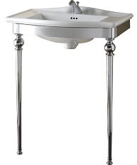 Раковина консоль Devon & Devon Westminster IBLI(1)F 70 см пристенная