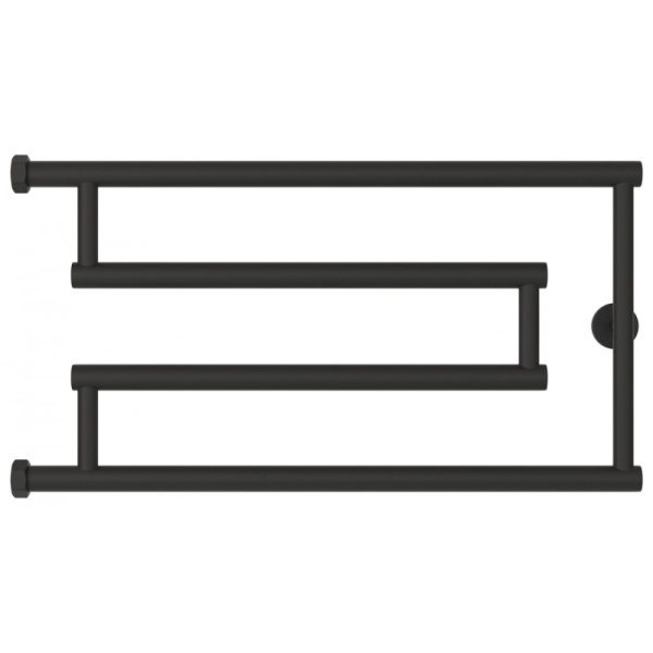 Полотенцесушитель водяной Сунержа High-Tech model G 65x32 см муар темный титан 15-0051-3265 (детальная фотография)