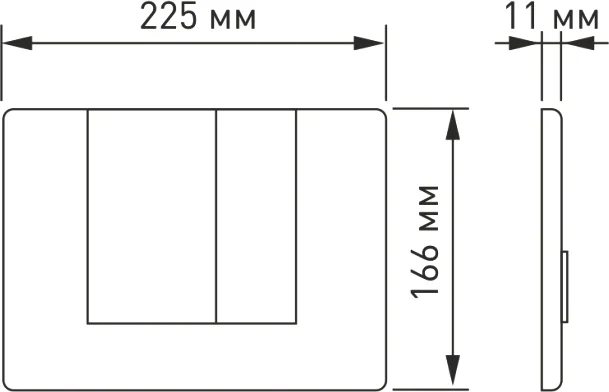 Унитаз с инсталляцией BERGES Gamma клавиша хром 042427 (детальная фотография) index_3