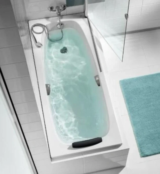 Ванна акриловая Roca Sureste ZRU9302787 160х70 см белая (детальная фотография), приставные, встраиваемые