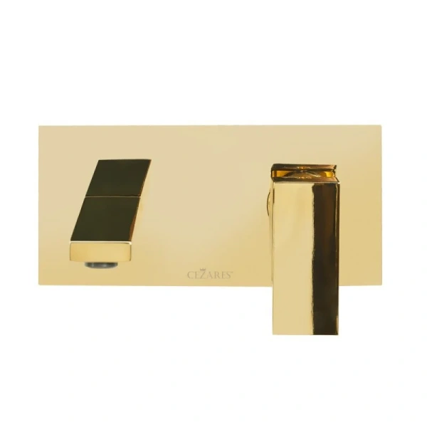 Смеситель для раковины Cezares Unika золото UNIKA-BLI1-03/24 (детальная фотография), золото
