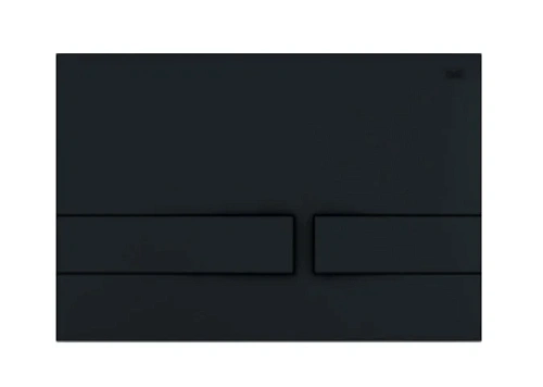 Клавиша смыва IDDIS Unifix черная матовая - фото 4