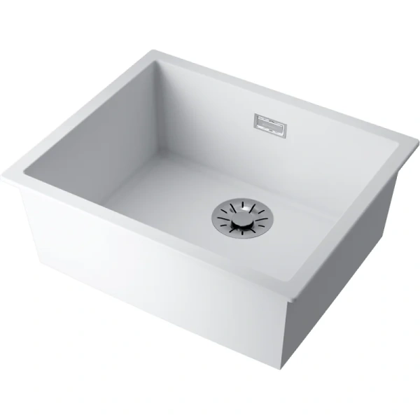 Мойка для кухни Omoikiri Yamakawa 55-U/I 499 55 см врезная (детальная фотография), белые, черные, зеленые, другие