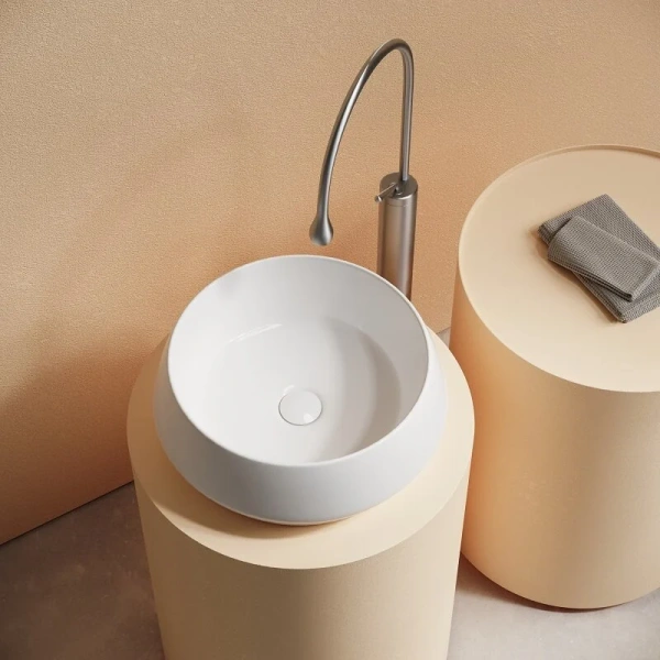 Раковина Ceramica Nova Maya 35 см белая CN12004 (детальная фотография), белые