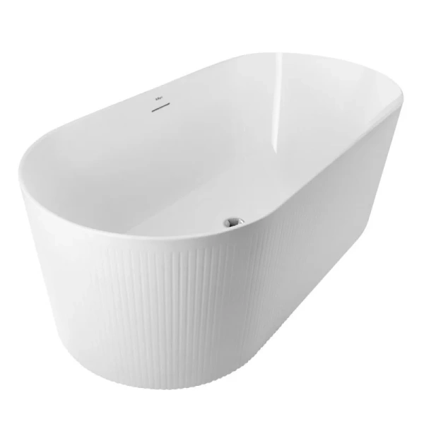 Ванна акриловая BelBagno 170x80 см белая BB411-1700-800 (детальная фотография), без гидромассажа, большие, глубокие