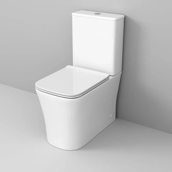 Унитаз компакт Grossman Classic безободковый GR-4467S (детальная фотография), современные, hi-tech, прямоугольные