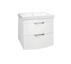 Тумба с раковиной подвесная Style Line Жасмин-2 ЛС-00000728 60 см с ящиками