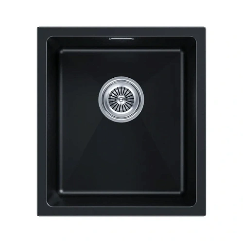 Мойка для кухни Paulmark Lumi 41 см черный металлик - фото 7