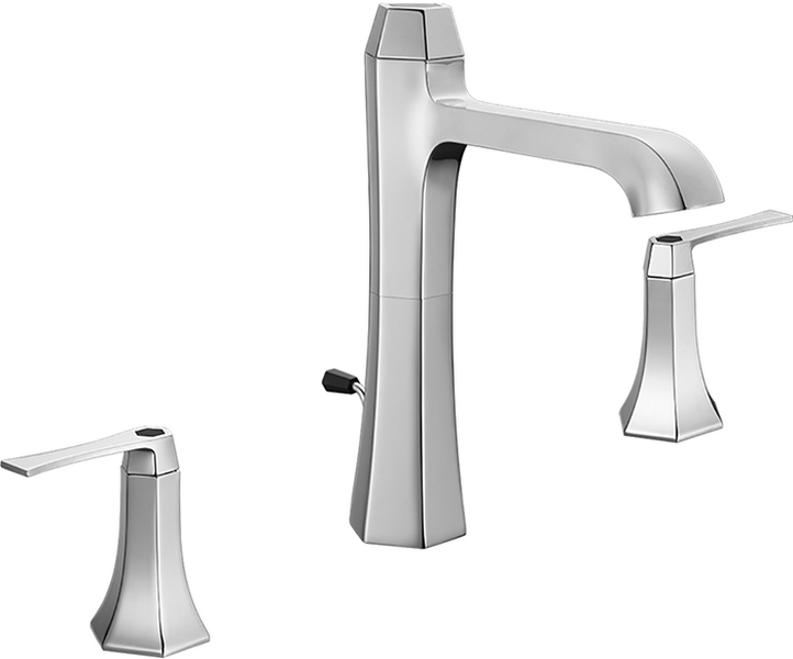 Смеситель для раковины Cisal Cherie CF001060 с донным клапаном (детальная фотография)