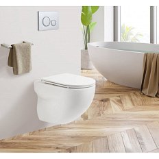 Унитаз подвесной BelBagno Onda с горизонтальным выпуском