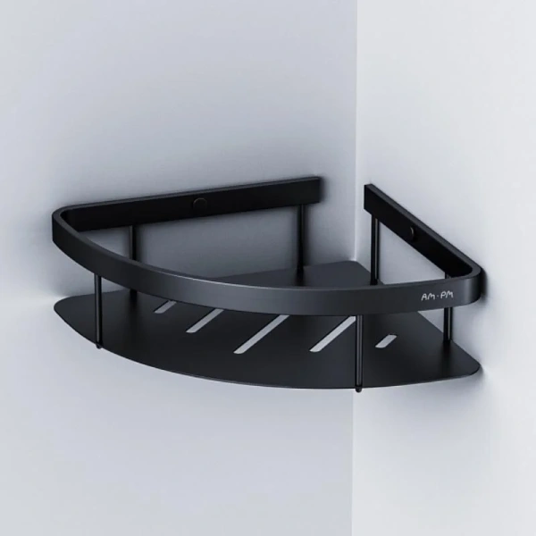 Полочка для ванной Am.Pm Sense L угловая A7454122 (детальная фотография), настенные