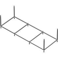 Монтажный комплект для акриловой ванны Roca Easy 170x75 см со сливом-переливом