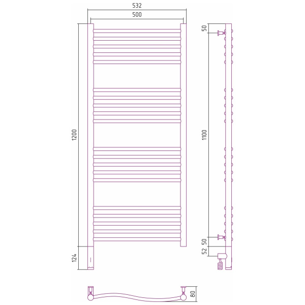 Схема (детальная фотография), хром
