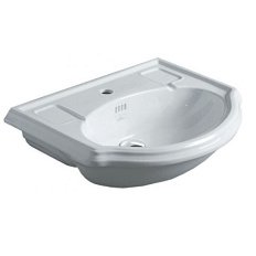 Раковина полувстроенная, цвет чёрный, Simas Arcade AR 835 NE