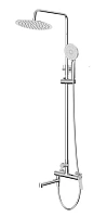 Душевая стойка BelBagno Unique хром