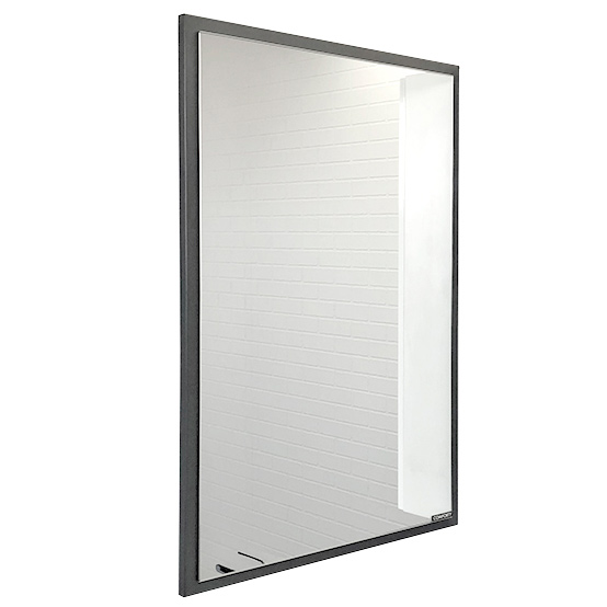 Зеркало Comforty Лозанна 55 см серое матовое 00-00009575CF (детальная фотография)