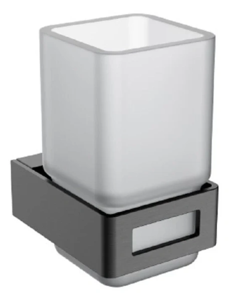 Стакан для ванной Boheme Q Gun Metall 10944-GM (детальная фотография)