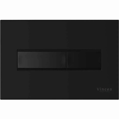 Клавиша смыва Vincea черная - фото 1