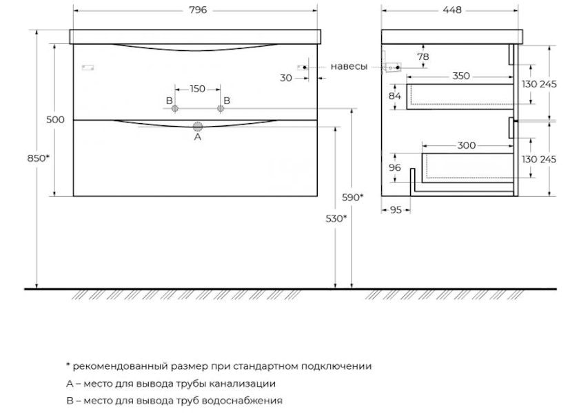 Схема (детальная фотография), под дерево