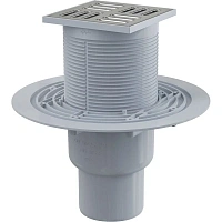 Душевой трап Alcaplast 10 см прямой выпуск