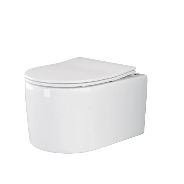 Унитаз подвесной Ceramica Nova Moments с сидением микролифт CN3003 (детальная фотография)