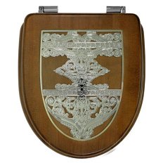 Крышка-сидение с микролифтом Migliore Milady фурнитура хром