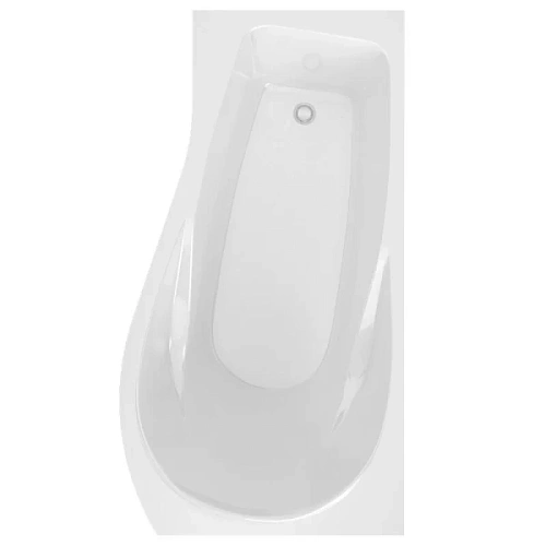 Ванна акриловая Timo Vino 150x90 см левосторонняя - фото 1