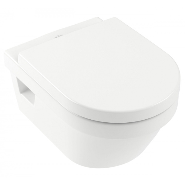 Унитаз подвесной Villeroy & Boch Omnia Architectura пергамон с покрытием CeramicPlus 5684R0R3 (детальная фотография)