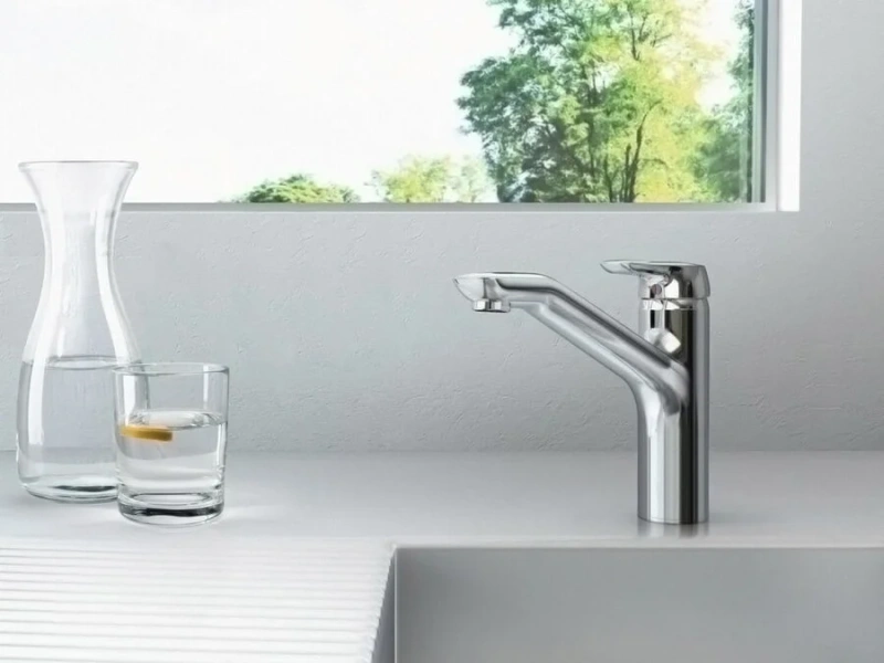 Смеситель для кухни Ideal Standard Ceramix Blue однорычажный B9495AA (детальная фотография), для кухни