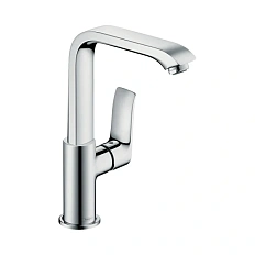 Смеситель для раковины Hansgrohe Metris поворотный излив