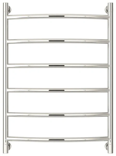 Полотенцесушитель водяной Сунержа Галант+ 0200-8060 60х80 см из нержавеющей стали (детальная фотография), лесенка, вертикальные