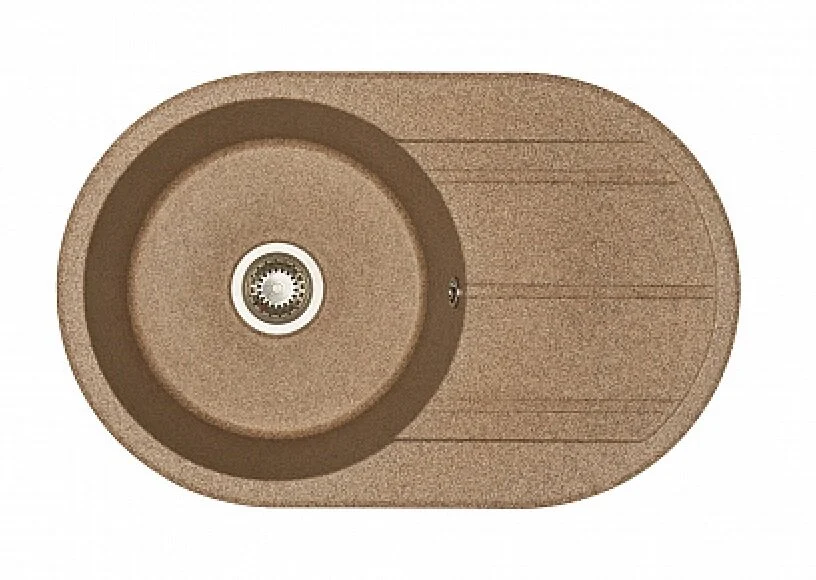 Мойка для кухни Акватон Амира 78 см терракотовая 1A712932AI270 (детальная фотография)