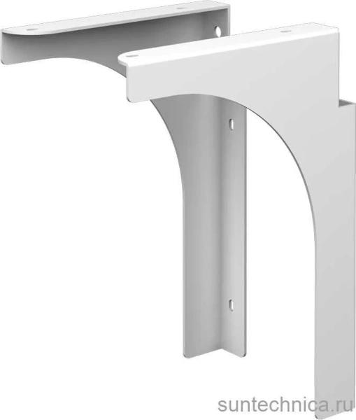 Раковина над стиральной машиной СанТа Сатурн 60 см с кронштейнами 900126 (детальная фотография), квадратная, кувшинка