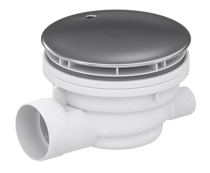 Сифон для душевых поддонов RGW Velplex QYD-01 хром 39241101-01 (детальная фотография)