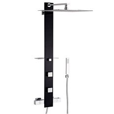 Душевая панель Valentin Tower black