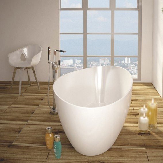 Ванна Romance Collections Ness 1540800620W (детальная фотография), овальные, асимметричные