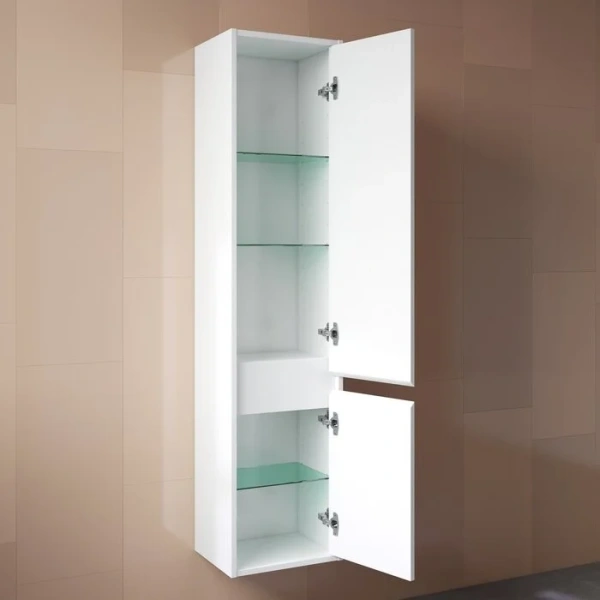 Шкаф-пенал подвесной IDDIS Esper 35 см белый ESP35W0i97 (детальная фотография), подвесные