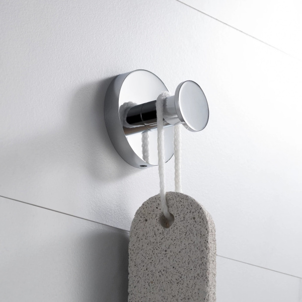 Крючок для ванной Timo Saona хром 13011/00 (детальная фотография), современные, hi-tech